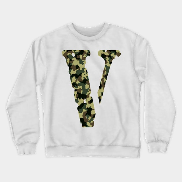 Vlone military Crewneck Sweatshirt by Proadvance